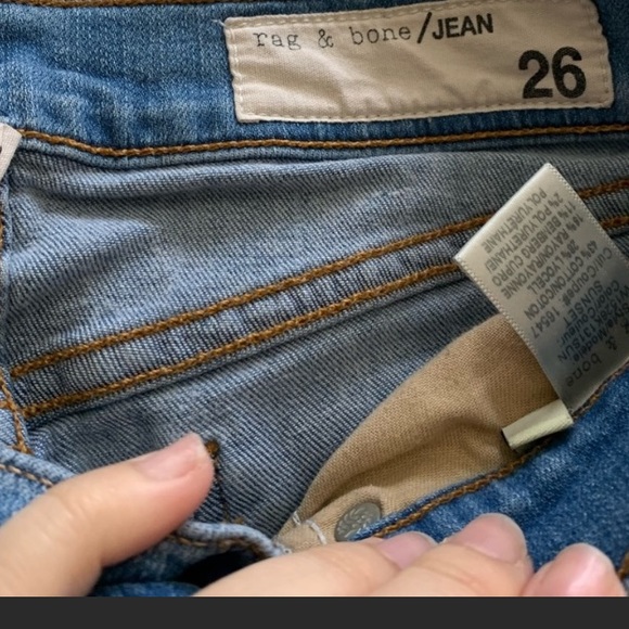 Rag & Bone skinny jeans sz 26 - Picture 3 of 3